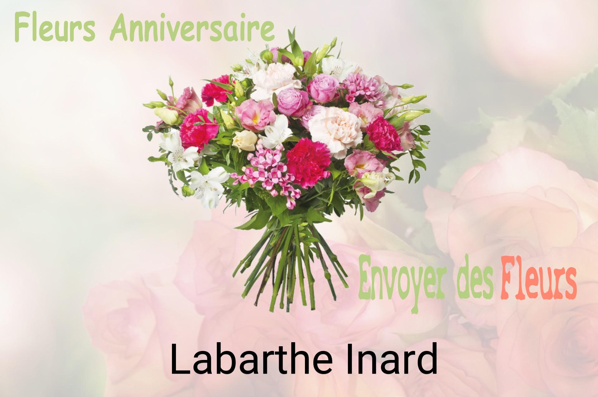 Bouquet de fleurs d’anniversaire livré à Labarthe-Inard