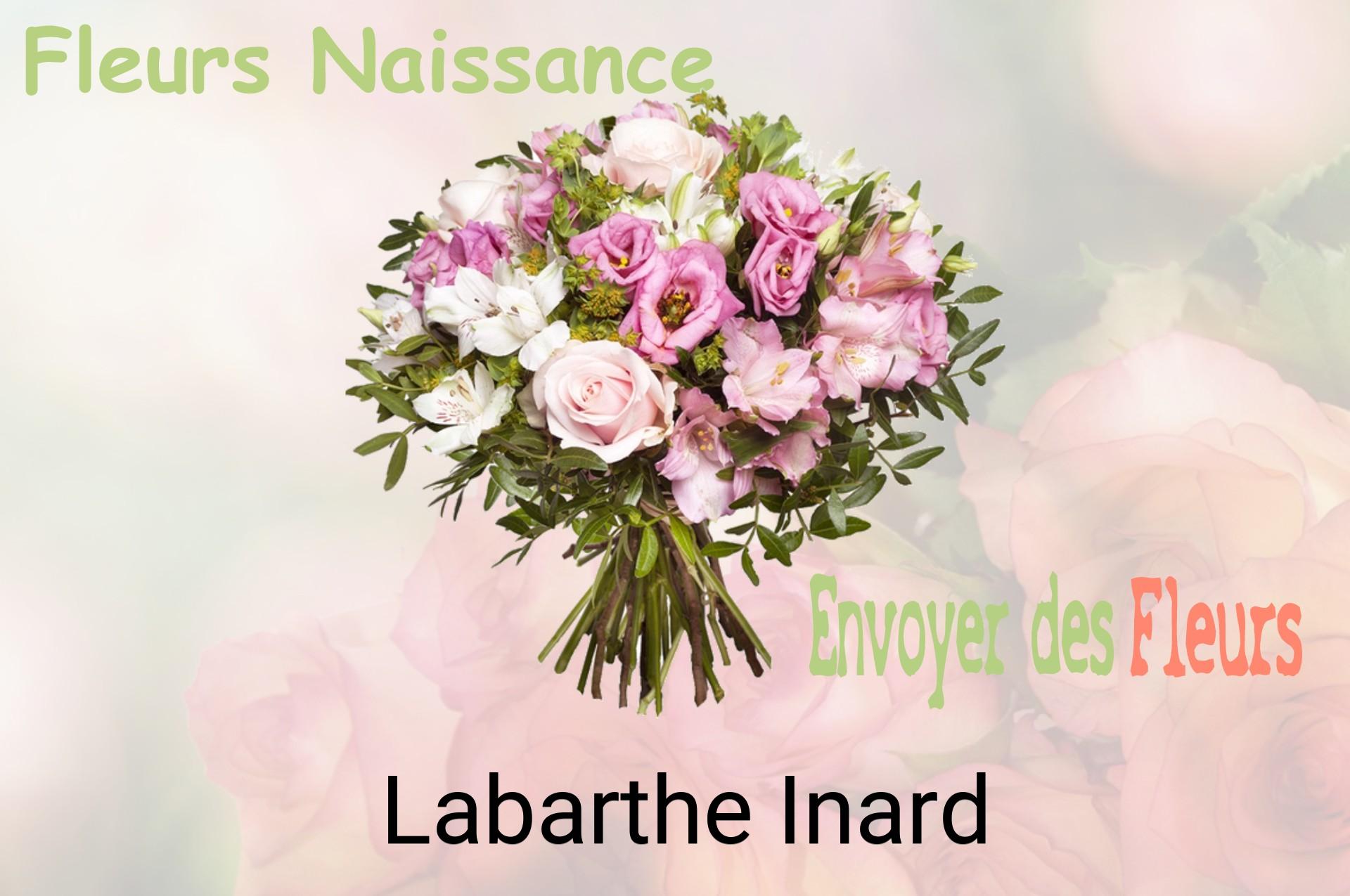 Bouquet de fleurs de naissance livré à Labarthe-Inard