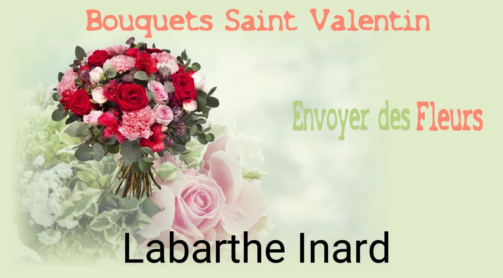 Roses de Saint-Valentin livrées à Labarthe-Inard